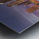 City skyline of Tampa Florida at sunset Metal print