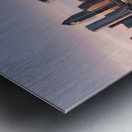 City skyline of Tampa Florida at sunset Metal print