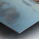 Long exposure Waimea Pier Kauai Metal print