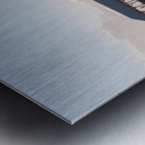 Sunrise over Hanalei Pier Kauai Hawaii Impression metal