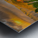 Hawaiian canoe by Hanalei Pier Metal print