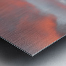 Panorama of Hanalei on island of Kauai Metal print