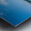 View towards the Lizard from Kynance Cove in Cornwall Metal print