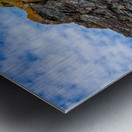 Unusual rock formation at Kynance Cove near the Lizard in Cornwa Impression metal