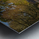 St Just in Roseland parish church in Cornwall UK Metal print