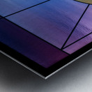 Stained glass window for the order of the Scottish Rite Metal print