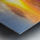 Sunset over Charlotte Amalie St Thomas Metal print