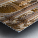 Trevi fountain details in Rome Italy Metal print