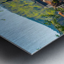 Old bridge into town of Heidelberg Germany Metal print