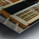 Mahogany doorway and entrance hall UVA Metal print