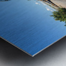 Diesel locomotive train engine Taiere Gorge line Metal print