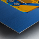 Diesel locomotive train engine Taiere Gorge line Metal print