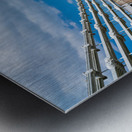 Thomas Telford suspension bridge to the Castle in Conwy Metal print