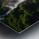 Dramatic waterfall of Bridal Veil Falls in Keystone Canyon Metal print