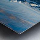 Sidelight on Mt Fairweather and the Glacier Bay National Park in Metal print