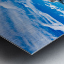 Mt Edgecumbe rises above Sitka with Viking cruise ship anchored Metal print