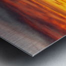 Sunset by Mt Fairweather and the Glacier Bay National Park in Al Impression metal