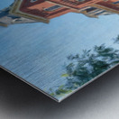 Impressionist view of Woodburn Hall in Morgantown Impression metal