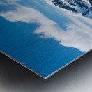 View from Mount Roberts toward Mt Bradley above Juneau Alaska Metal print