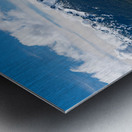 View from Mount Roberts toward Mt Bradley above Juneau Alaska Metal print