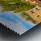 Impression of Creek Street in Ketchikan Alaska Impression metal