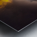 Dramatic 1916 Baldwin Steam locomotive enters tunnel Metal print