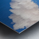 WMRR Steam train powers along railway Metal print