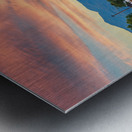 Potomac Eagle train in the evening Metal print