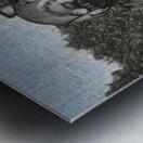 Charcoal WMSR Steam train in Frostburg Metal print