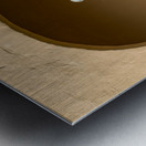 Father Junipero Serra statue Santa Ines Mission Metal print