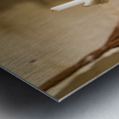 Candles in traditional kitchen in mission in California Metal print