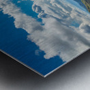 View of San Bernadino Rim of World Highway Metal print