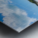 Friars bay on St Martin in Caribbean Metal print