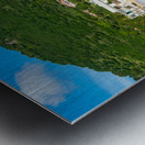 Beach at Grand Case in St Martin Caribbean Metal print