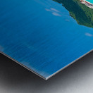 Panorama of Philipsburg Sint Maarten Impression metal