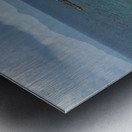 Vlacherna monastery near the airport on island of Corfu Metal print