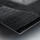 Tuning dial on Brunswick short wave radio Metal print