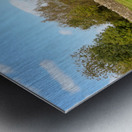 Exterior of St Oswald parish church Widford Impression metal