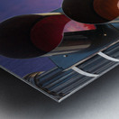 Green light on traffic signal motivational message Impression metal