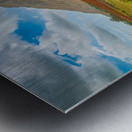 Stone bridge over river by Wastwater Metal print