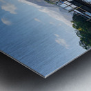 Rowing Boats on Derwent Water in Lake District Impression metal