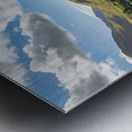 View over Crummock Water in Lake District Metal print