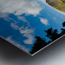 Reflections in Buttermere in Lake District Metal print