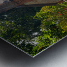 Old cotswold stone house in Honington Impression metal