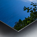 Church and graveyard in Chipping Campden Metal print