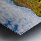 Grandview Farm barn with fall colors in Vermont Impression metal