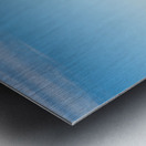 Small rocky island in Lake Champlain Metal print