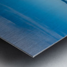 Yacht sailing peacefully across Lake Champlain Metal print