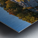 Coopers Rock panorama in West Virginia with fall colors Metal print