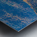 Sunrise over Cheat river from Coopers Rock Metal print